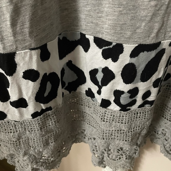 leopard lace dress new with out tags - Picture 3 of 4